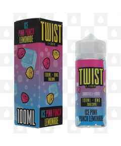 Iced Pink Punch Lemonade by Twist E Liquid | 50ml & 100ml Short Fill, Strength & Size: 0mg • 100ml (120ml Bottle)
