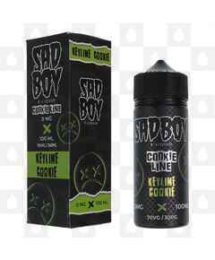 Keylime Cookie | Cookie Line by Sadboy E Liquid | 100ml Short Fill, Strength & Size: 0mg • 100ml (120ml Bottle)