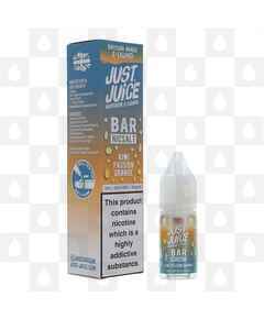 Kiwi Passion Orange | Bar Nic Salts by Just Juice E Liquid | 10ml Bottles, Strength & Size: 20mg • 10ml