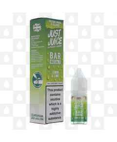 Lemon Lime | Bar Nic Salts by Just Juice E Liquid | 10ml Bottles, Strength & Size: 20mg • 10ml