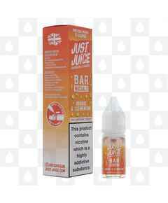 Orange Clementine | Bar Nic Salts by Just Juice E Liquid | 10ml Bottles, Strength & Size: 20mg • 10ml