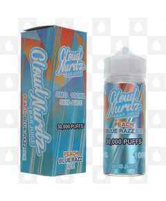 Peach Blue Razz Iced | Bar Juice by Cloud Nurdz E Liquid | 100ml Short Fill