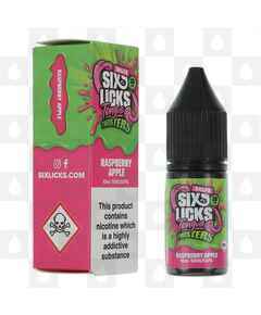 Raspberry Apple | Tongue Twisters by Six Licks E Liquid | Nic Salt, Strength & Size: 20mg • 10ml