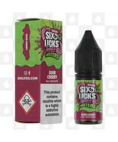 Sour Cherry | Tongue Twisters by Six Licks E Liquid | Nic Salt, Strength & Size: 20mg • 10ml