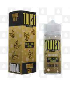 Tobacco Gold No. 1 by Twist E Liquid | 50ml & 100ml Short Fill, Strength & Size: 0mg • 100ml (120ml Bottle)