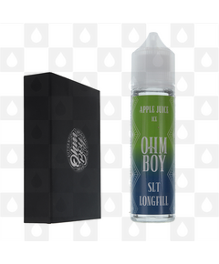 Apple Juice Ice by Ohm Boy SLT | 60ml Longfill, Nicotine Type: Regular Nicotine, Strength & Size: 6mg • 60ml • Inc. Shots (50/50)