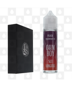 Peach Passionfruit Ice by Ohm Boy SLT | 60ml Longfill, Strength & Size: 00mg • 60ml (50/50)