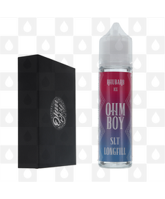 Rhubarb Ice by Ohm Boy SLT | 60ml Longfill, Nicotine Type: Regular Nicotine, Strength & Size: 06mg • 60ml • Inc Shots (50/50)