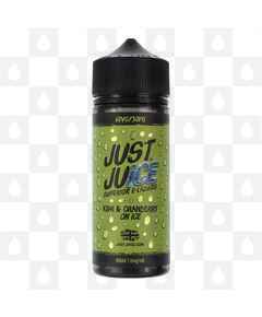Kiwi & Cranberry On Ice by Just Juice E Liquid | 100ml Short Fill, Strength & Size: 0mg • 100ml (120ml Bottle)