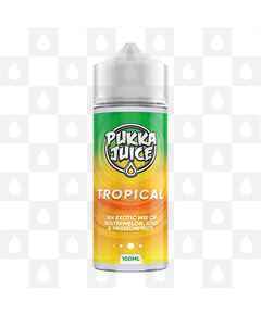 Tropical by Pukka Juice E Liquid | 100ml Shortfill, Strength & Size: 0mg • 100ml (120ml Bottle)