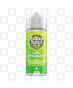 Lime Lemonade by Pukka Juice E Liquid | 100ml Shortfill, Strength & Size: 0mg • 100ml (120ml Bottle)