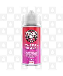 Cherry Blaze by Pukka Juice E Liquid | 100ml Shortfill, Strength & Size: 0mg • 100ml (120ml Bottle)