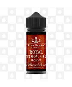 Royal Tobacco by Five Pawns E Liquid | 100ml Short Fill, Strength & Size: 0mg • 100ml (120ml Bottle)