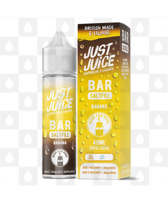 Banana by Just Juice Bar Saltfill E Liquid | 40ml Shortfill