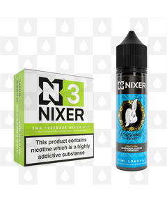 Blueberry Citrus Pineapple by Rachael Rabbit x Nixer E Liquid | 60ml Long Fill, Nicotine Type: Nicotine Free, Strength & Size: 00mg • 60ml • Inc VG/PG Shots (50/50)