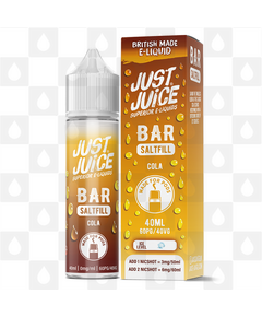 Cola by Just Juice Bar Saltfill E Liquid | 40ml Shortfill