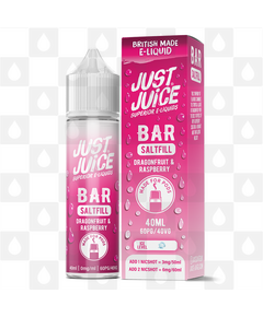 Dragonfruit & Raspberry by Just Juice Bar Saltfill E Liquid | 40ml Shortfill