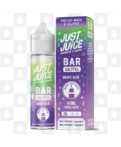 Grape Aloe by Just Juice Bar Saltfill E Liquid | 40ml Shortfill