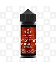 Kingside Tobacco by Five Pawns E Liquid | 100ml Short Fill, Strength & Size: 0mg • 100ml (120ml Bottle)