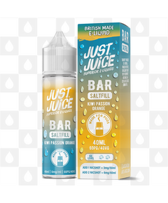 Kiwi Passion Orange by Just Juice Bar Saltfill E Liquid | 40ml Shortfill