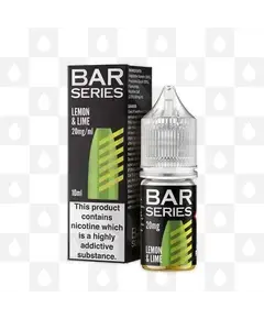 Lemon & Lime by Bar Series E Liquid | Nic Salt, Strength & Size: 10mg • 10ml