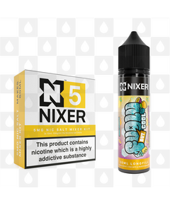 Pineapple Mango & Passionfruit by Fugly But Cool x Nixer E Liquid | 60ml Long Fill, Nicotine Type: Nicotine Salt, Strength & Size: 05mg Salt • 60ml • Inc Shots (50/50)