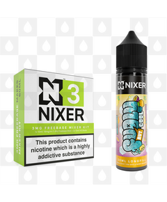 Pineapple Mango & Passionfruit by Fugly But Cool x Nixer E Liquid | 60ml Long Fill, Nicotine Type: Nicotine Free, Strength & Size: 00mg • 60ml • Inc VG/PG Shots (50/50)