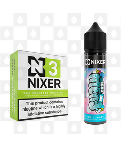 Summer Fruits by Fugly But Cool x Nixer E Liquid | 60ml Long Fill, Nicotine Type: Nicotine Free, Strength & Size: 00mg • 60ml • Inc VG/PG Shots (50/50)