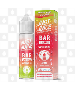 Watermelon by Just Juice Bar Saltfill E Liquid | 40ml Shortfill