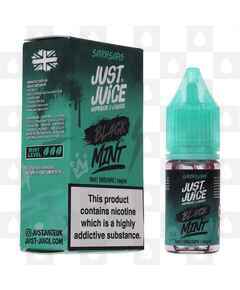 Black by Just Juice Mint E Liquid | 10ml Bottles, Strength & Size: 10mg • 10ml