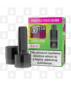 Pineapple Peach Mango | Drifter Bar 6000 Replacement Pods, Strength & Puff Count: 20mg • 6000 Puffs • V1