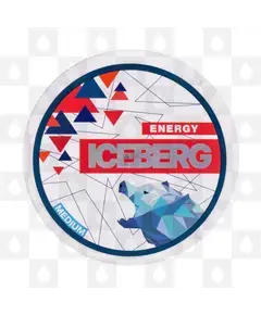 Energy by Iceberg | Nicotine Pouches, Strength & Size: 20 x 12mg Pouches