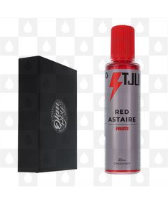 Red Astaire by T-Juice E Liquid | 60ml Long Fill, Nicotine Type: Nicotine Salt, Strength & Size: 03mg Salt • 60ml • Inc Shots (60/40)