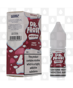 Cherry Cola Ice | Arctic Edition by Dr. Frost E Liquid | 10ml Nic Salt, Strength & Size: 10mg • 10ml