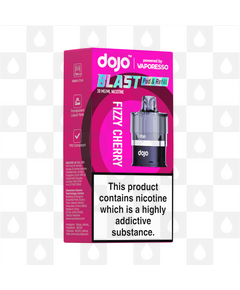 Fizzy Cherry | Vaporesso Dojo Blast 6000 Replacement Pods, Strength & Puff Count: 20mg • 6000 Puffs