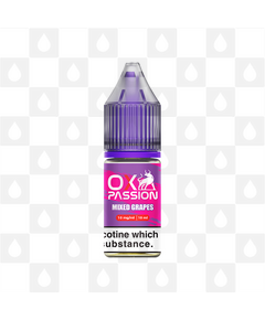 Mixed Grapes by Ox Passion | 10ml Nic Salt, Strength & Size: 10mg • 10ml