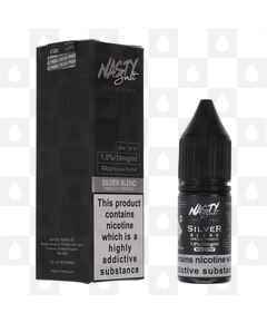 Silver Blend Salt by Nasty Juice E Liquid | 10ml Bottles, Strength & Size: 20mg • 10ml