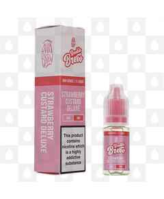Strawberry Custard Deluxe by Double Brew E Liquid | 10ml Nic Salt, Strength & Size: 05mg • 10ml