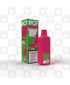 Strawberry Kiwi Apple | Riot Squad Connex Capsules, Strength & Puff Count: 10mg • 600 Puffs