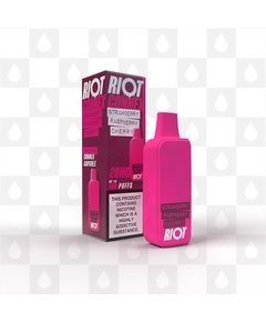 Strawberry Raspberry Cherry | Riot Squad Connex Capsules, Strength & Puff Count: 10mg • 600 Puffs