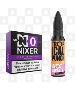 Tropical Punch | BAR EDTN by Riot Squad E Liquid | 60ml Long Fill, Nicotine Type: Nicotine Free, Strength & Size: 00mg • 60ml • Inc VG/PG Shots (50/50)