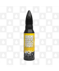 Banana, Raspberry & Dragonfruit | Punx by Riot Squad | 50ml Shortfill