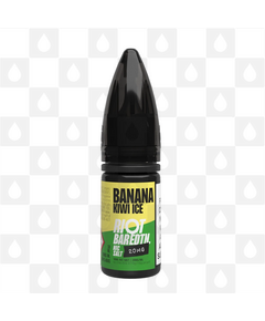 Banana Kiwi Ice by Riot Bar EDTN E Liquid | Nic Salt, Strength & Size: 10mg • 10ml