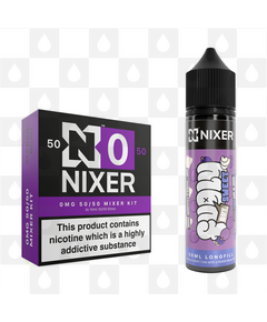 Dark Fruits Eton Mess by Fugly But Sweet x Nixer E Liquid | 60ml Long Fill, Nicotine Type: Nicotine Free, Strength & Size: 00mg • 60ml • Inc VG/PG Shots (50/50)