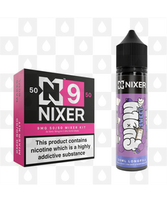 Dark Fruits Eton Mess by Fugly But Sweet x Nixer E Liquid | 60ml Long Fill, Nicotine Type: Regular Nicotine, Strength & Size: 9mg • 60ml • Inc. Shots (50/50)
