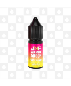 Juicy Peach by Juice N Power Bar Salts E Liquid | 10ml Nic Salt, Strength & Size: 10mg • 10ml