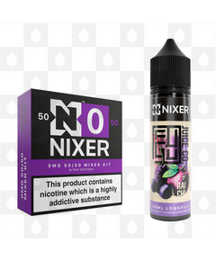 Rai Chi by Fugu x Nixer E Liquid | 60ml Long Fill, Nicotine Type: Nicotine Free, Strength & Size: 00mg • 60ml • Inc VG/PG Shots (50/50)