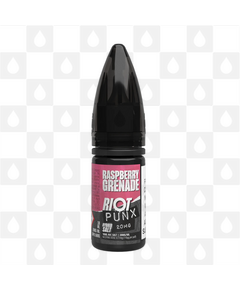 Raspberry Grenade | Punx S:ALT by Riot Squad E Liquid | 10ml Bottles, Strength & Size: 10mg • 10ml