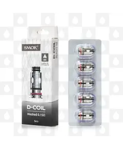 Smok D Coils, Ohms: 5 x 0.15 Ohm (50-65W)