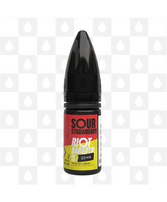 Sour Strawberry by Riot Bar EDTN E Liquid | Nic Salt, Strength & Size: 05mg • 10ml